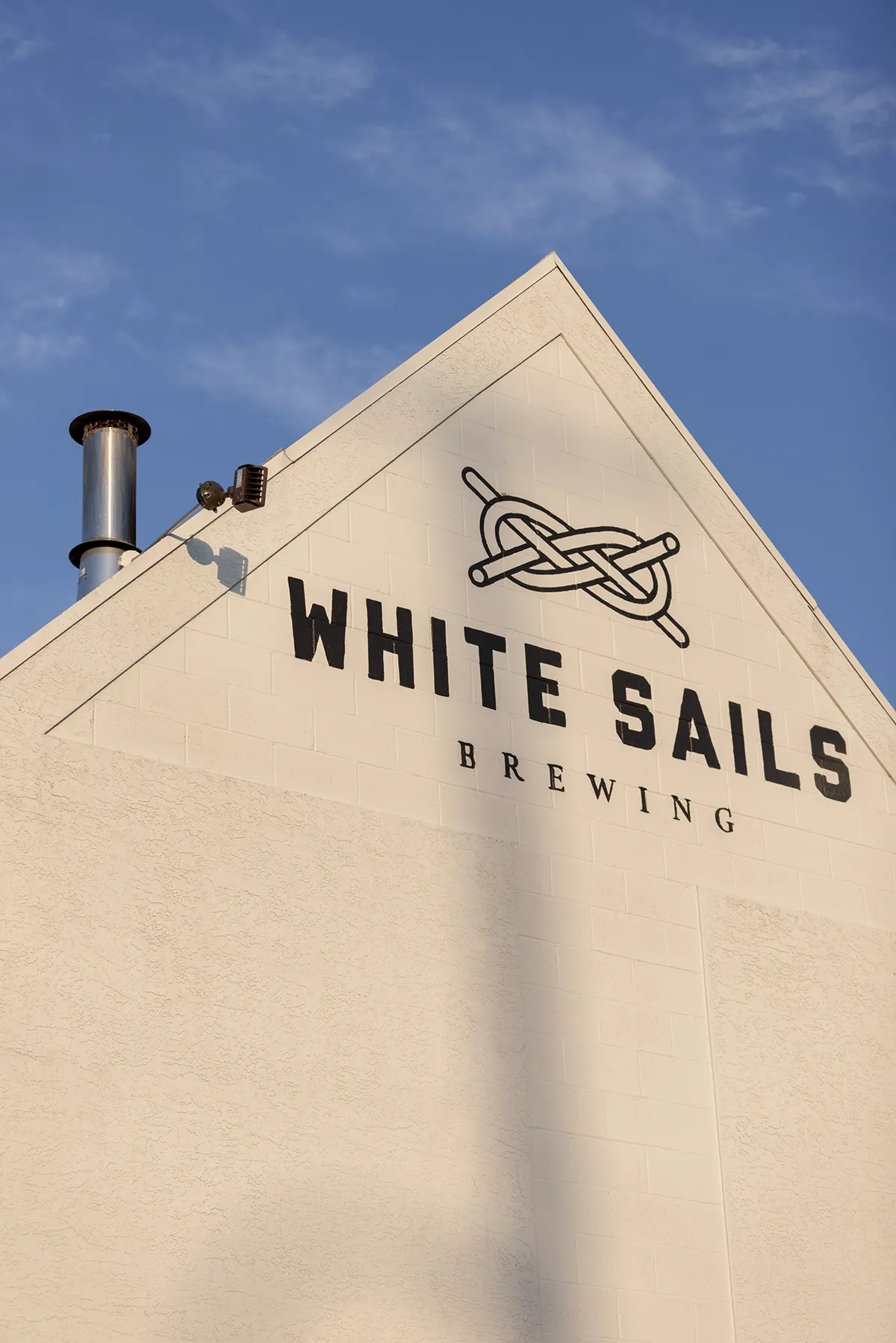 Signage for White Sails Brewing